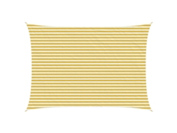 Conjunto 1 Vela De Sombra Vidaxl Amarelo Polietileno De Alta Densidade (3,5 X 5 M)