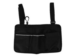 Bolsa Lateral para Cadeira de Rodas de Tecido Oxford 600d com Alças Ajustáveis S/MARCA