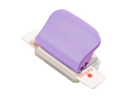 Máquina De Encadernar Mini Manual Rápida Precisa Con Espirales Para Oficina Escuela Hogar Morado