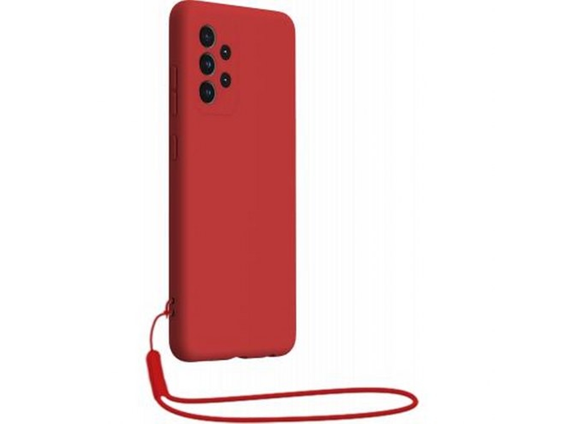 Capa para Samsung Galaxy A53 5G BIGBEN CONNECTED Silicone Vermelho .
