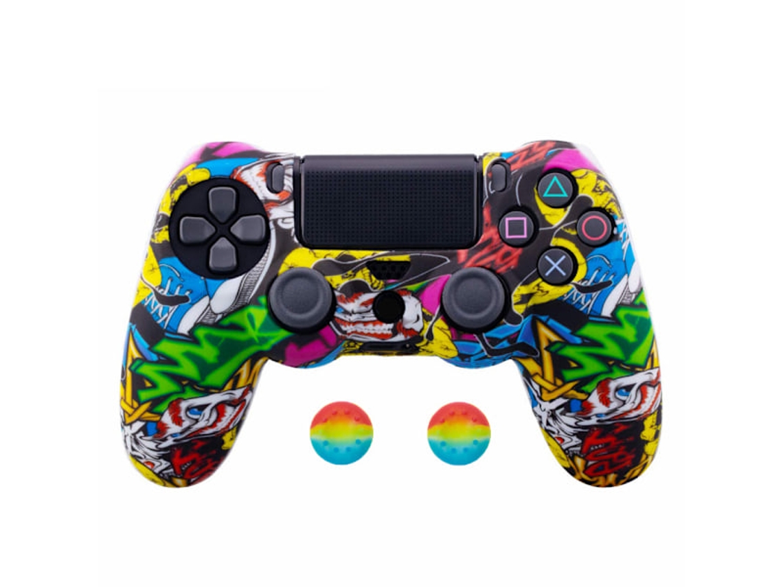 Proteção para Controles de Ps4 Capa de Silicone BRILVIBERA