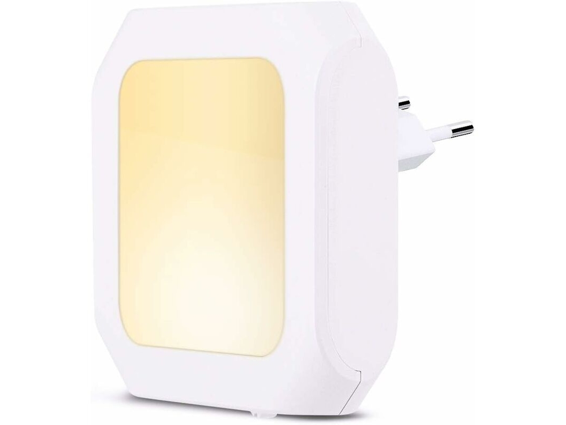 Lurelia Luz Noturna Led Com Sensor Crepuscular - Brilho Continuamente Ajustável