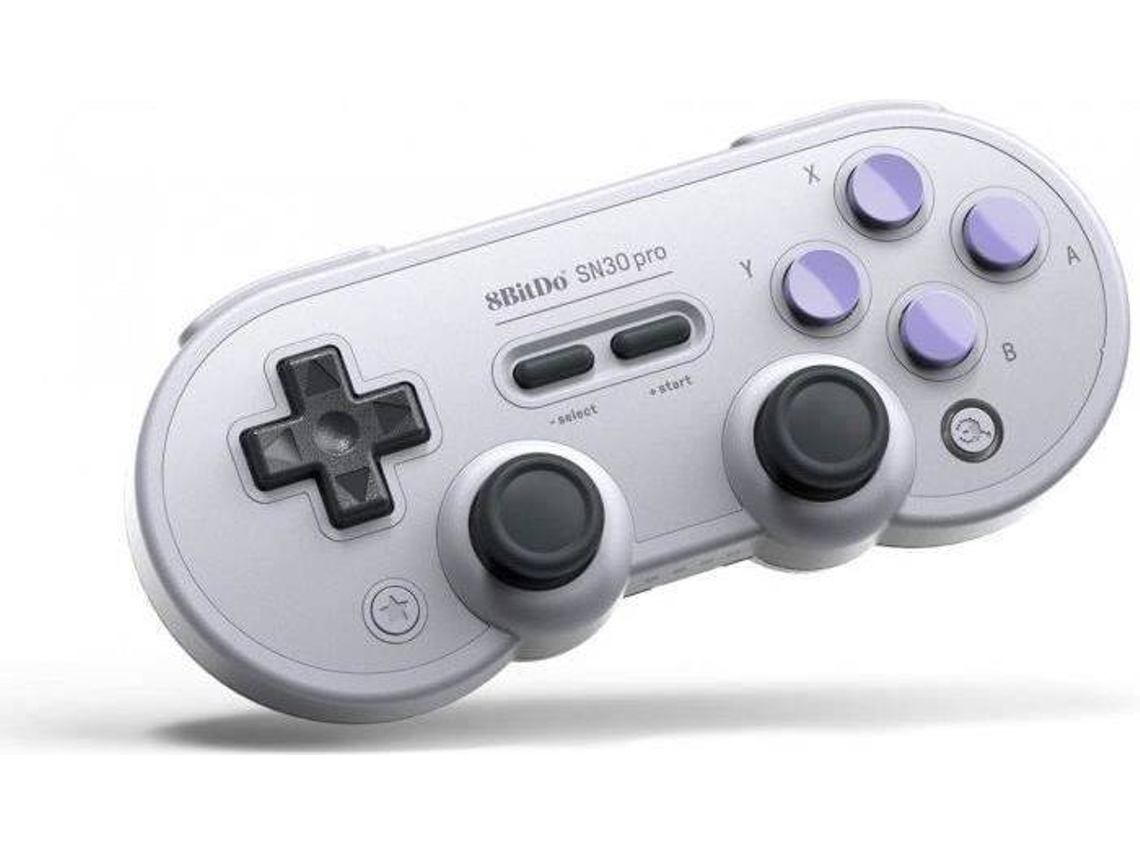 Comando para Nintendo Switch 8BITDO SN30 Cinzento