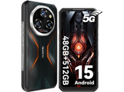 Smartphone Robusto Oukitel Wp55 Pro 5g (6.6 120hz 48gb 512gb Android 15 Laranja)