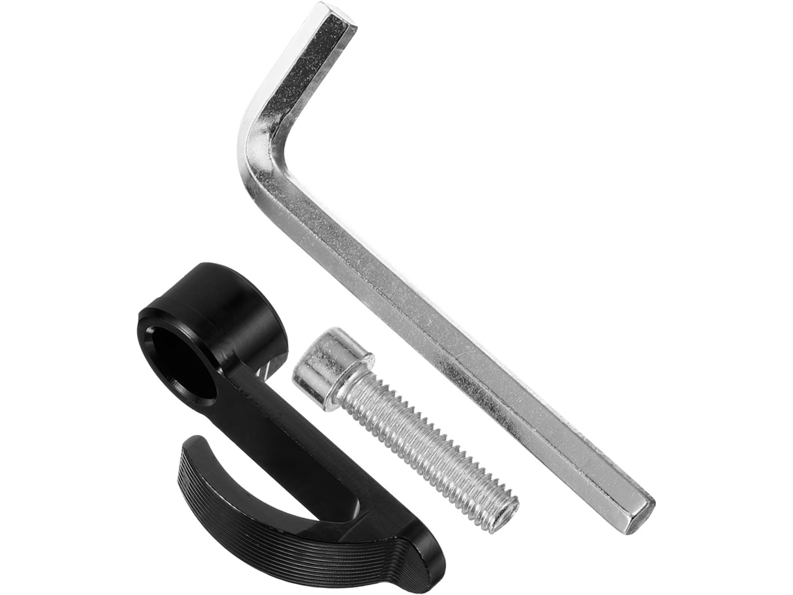 Gancho Para Guidão De Motocicleta Magiclulu, Fácil Instalação, Suporte Para Capacete Em Liga De Alumínio Preto