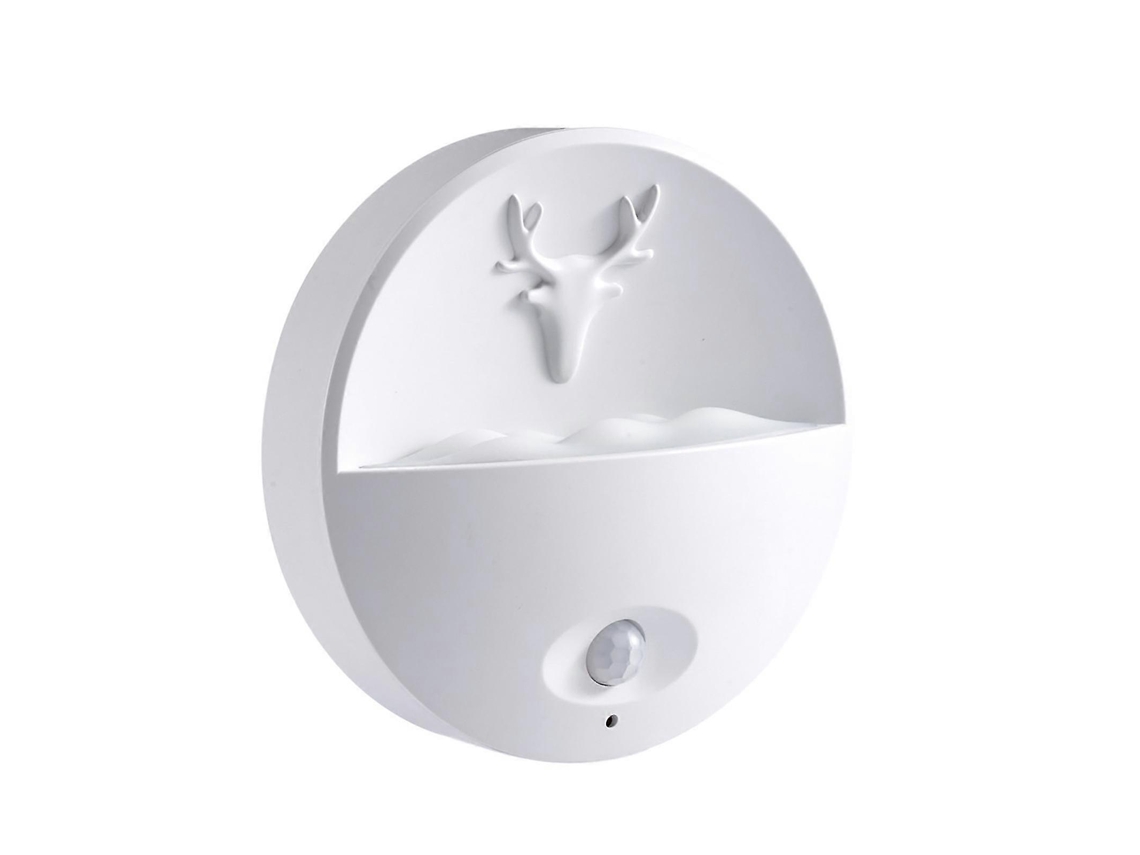 Sensor de luz com carregamento USB, lâmpada de indução corporal para corredor residencial, luz noturna, luminária de parede LED (BRILVIBERA)