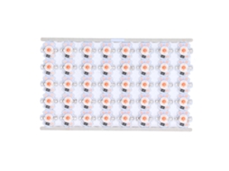 Lâmpada de Chip Led 1w 12v Alta Luminosidade Econômica com Placa de Alumínio para Faróis Luzes de Armário Vermelha