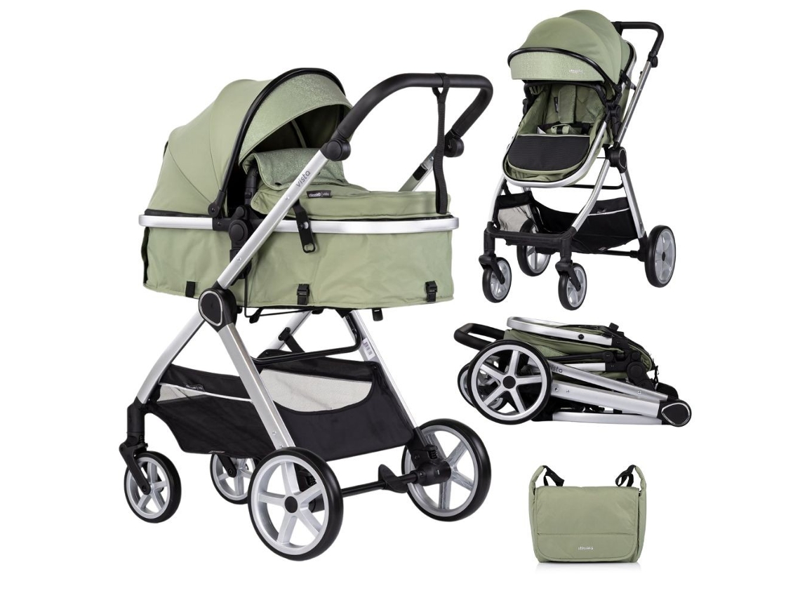Carrinho De Bebé Duplo Convertível Vista De Chipolino Até 22 Kg - Basil