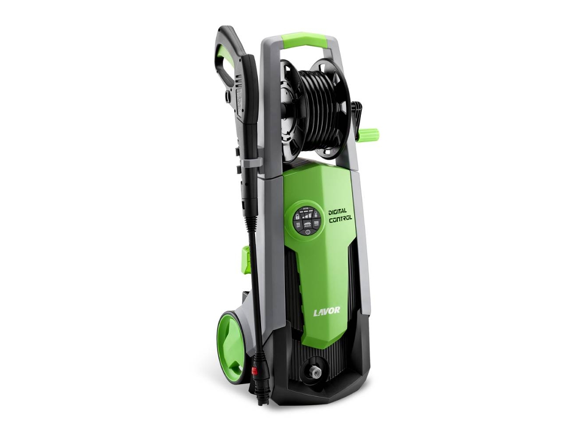 Lavadora de Alta Pressão LAVOR Predator 180 Digital Pressão 180Bar Caudal 510L/H Motor de 2500W Painel de Controlo Digital 3 Níveis de Pressão