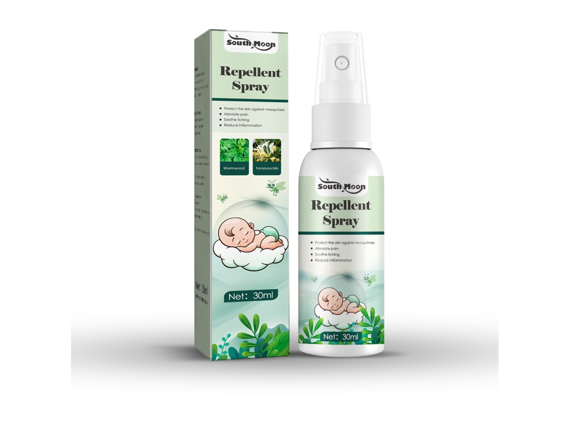 Spray Anti mosquito para Casa e Exterior Prevenção de Picadas e Alivio de Coceira