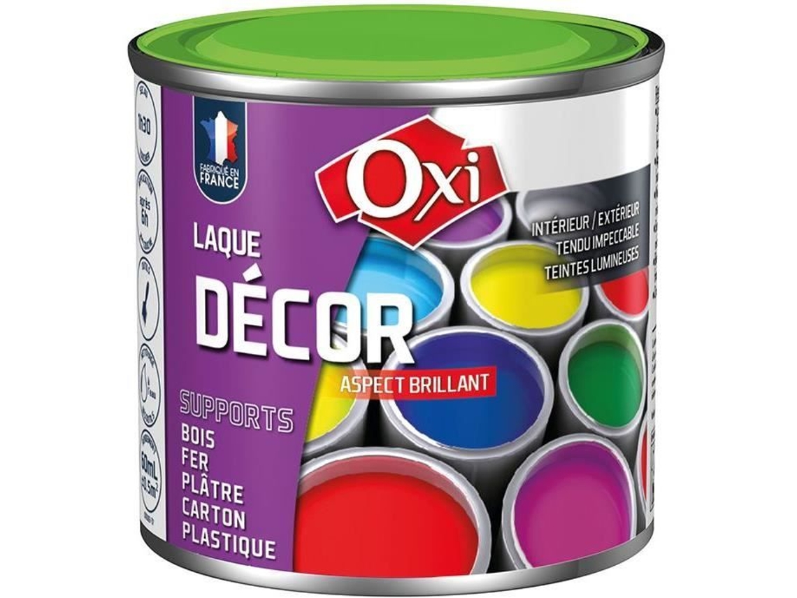 Laca Decorativa Oxi 60 Ml Verde Maçã Brilhante Acrílico Multisuporte