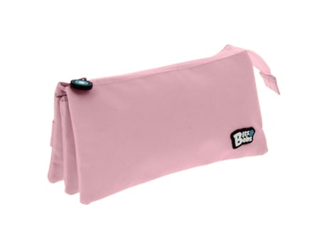 Estojo Escolar Grafoplas Bits & Bobs 2023 Triplo Rosa Soft 37545493