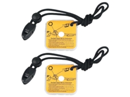 Espelho Refletor De Emergência, Ferramenta Multifuncional De Sobrevivência Para Atividades Ao Ar Livre E Resgate (2 Unidades).