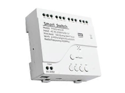 Módulo De Interruptor De Motor Tuya Smart Wifi Rf 433 Controle Remoto Por Rádio 4 Canais Relé De Avanço Para Alexa Home, 4 Slowmoose