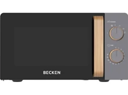 Micro-ondas BECKEN BMWO9565GR (20 L - Sem Grill - Cinzento)