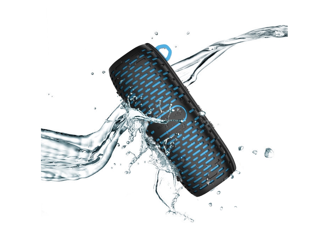 (azul) Alto-falante Para Bicicleta Ebs-506 6w 1200mah