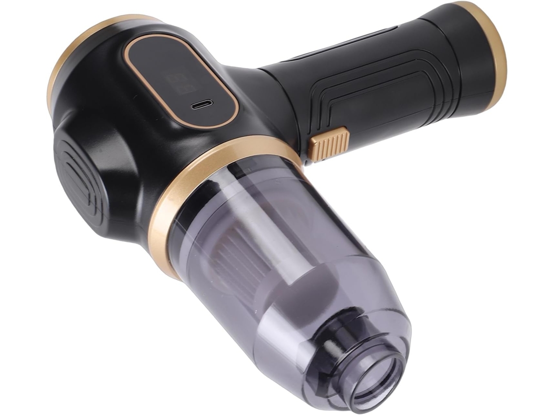 Aspirador De Pó Portátil Sem Fio Licaevey Para Carro, 2em 1, Recarregável, Com Luz Led, Forte Sucção De 5000pa Para