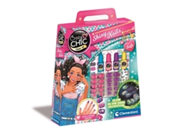 Conjunto de vernizes de unhas para crianças CLEMENTONI Nails (6 anos)