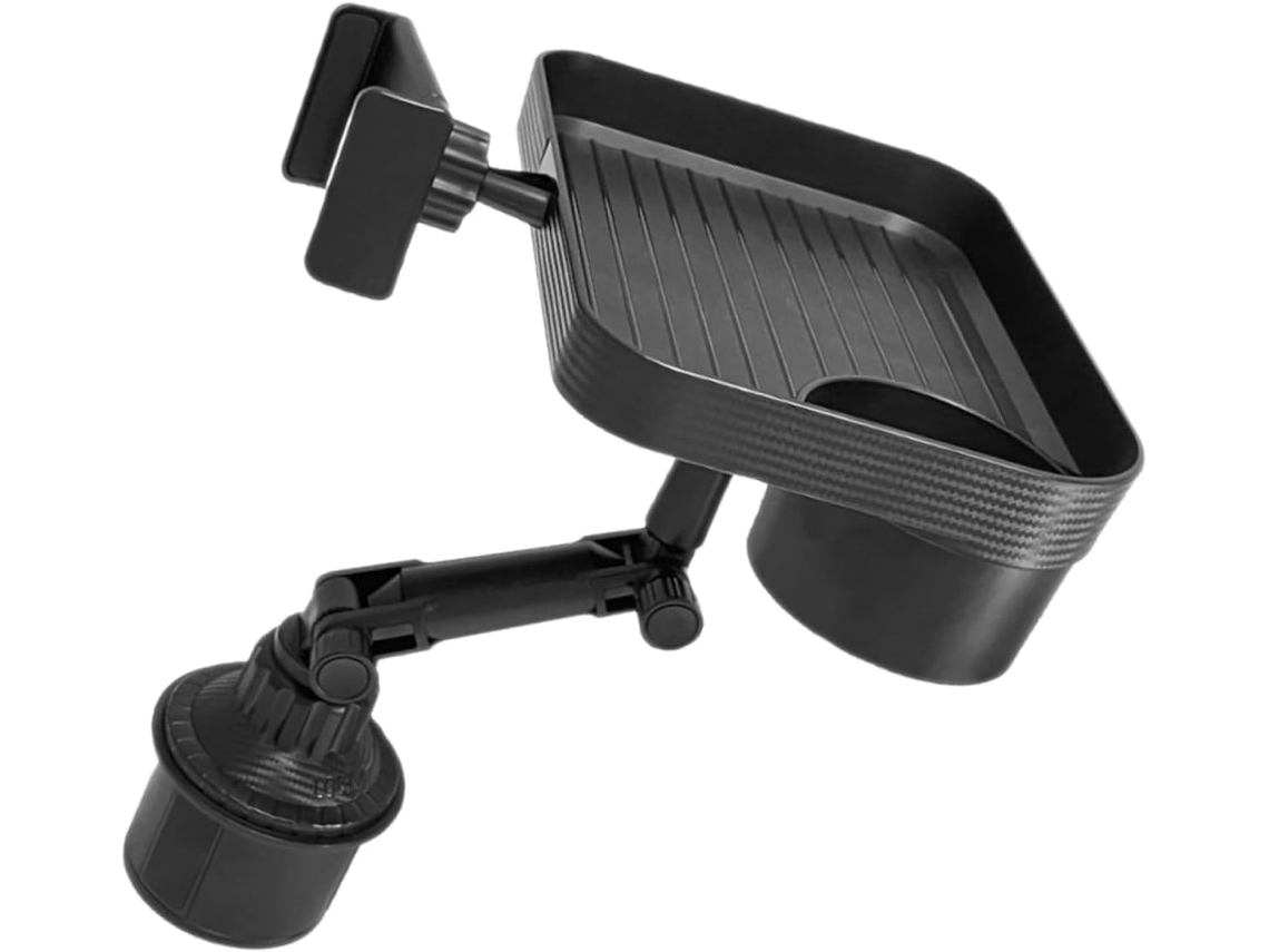 Bandeja Multifuncional Para Carro Com Porta-copos,suporte Celular,organizador,compartimento...