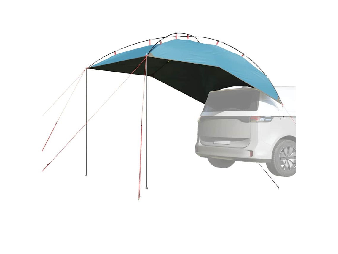 Vidaxl Tenda De Carro Impermeável Azul