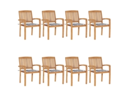 Garden Chair, Garden Chairs Vidaxl Marrom Madeira (n/a)