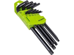 Chave Torx Trx Longa S01095, Conjunto De 9 Peças