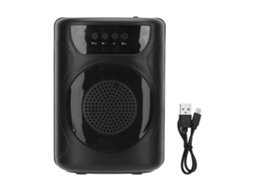 Caixa de Som Bluetooth, Iluminação, Graves Potentes, Sem Fio CHABERLU