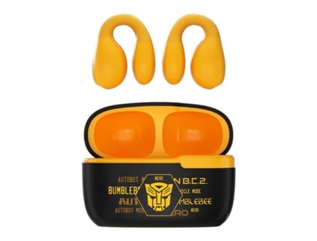 Auscultadores Tws Tf Sem TRANSFORMER Bluetooth Preto