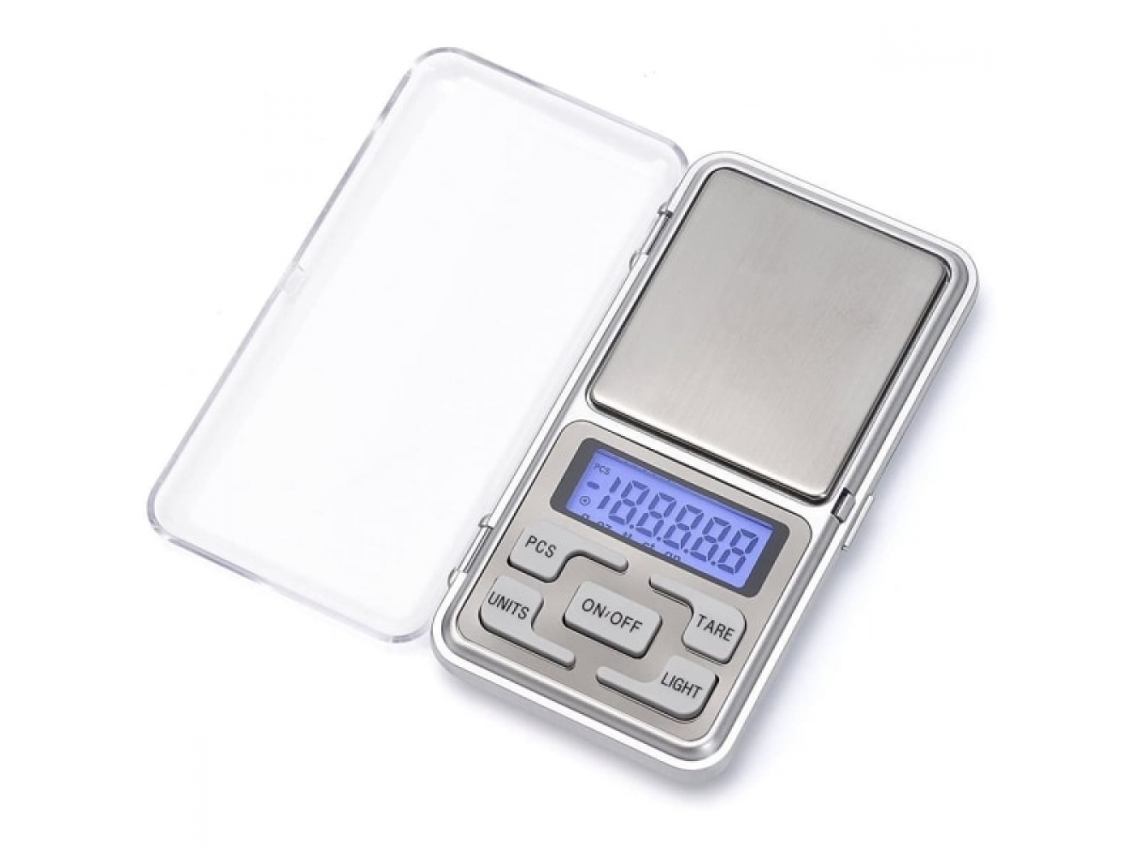Balança Digital de Bolso Eletrônica AQUAFORGE (500 G/0,01 G)