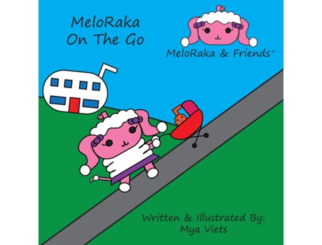 Livro MeloRaka On The Go de Mya Viets (Inglês)