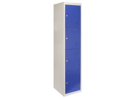 Estante MONSTER RACKING 4 Portas (Azul - 45x38x180cm)