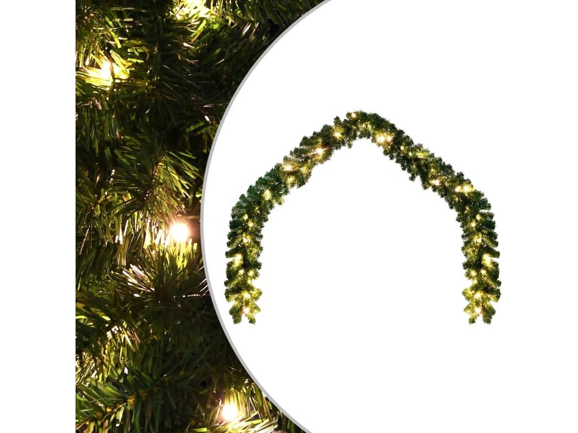 vidaXL Grinalda de Natal com luzes LED 5 m vidaXL Grinalda de Natal com luzes LED 5 m