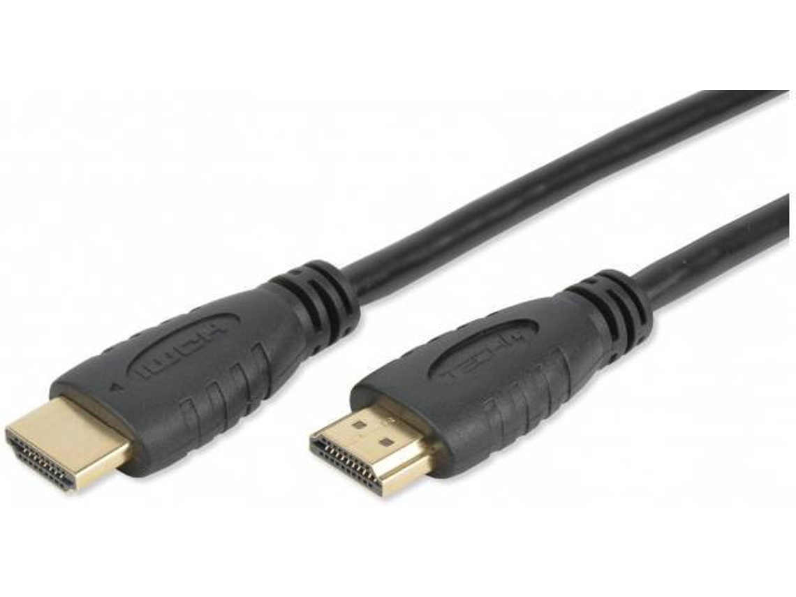 Cabo HDMI TECHLY (1 m - Preto)