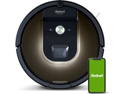 Aspirador Robô IROBOT Roomba 980 (Autonomia: 120 min)