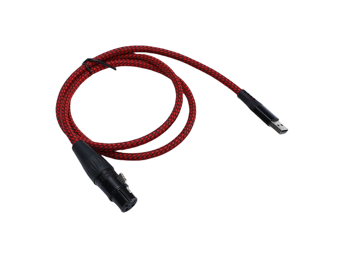 Cabo de Microfone USB para XLR com alta fidelidade EOOCOO