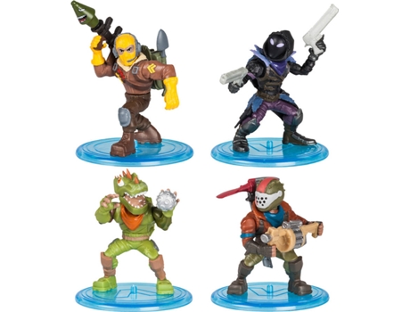 Fortnite - Pack 4 Figuras - Concentra - Envio Aleatório