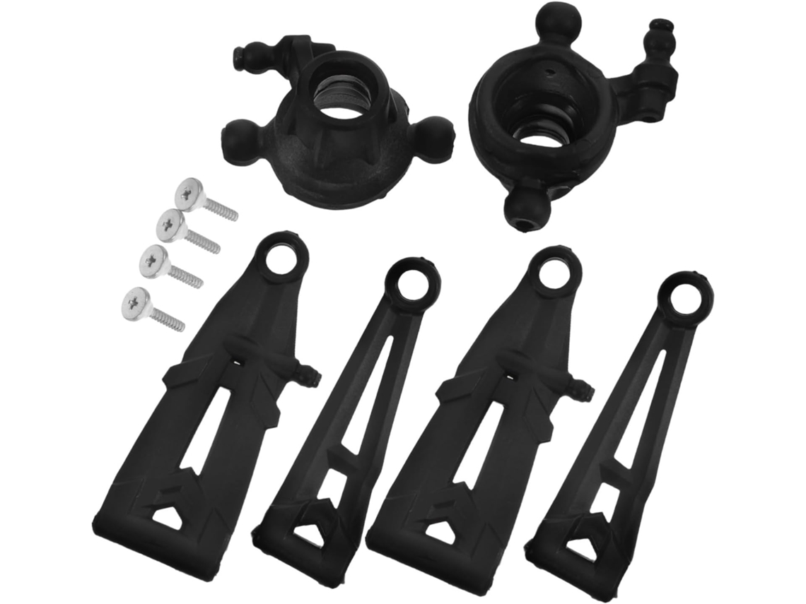 Conjunto De 3 Pares Braços Suspensão Plástico Preto Para Carro,acessórios Direção Superiores E...