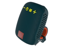 Aetheria alto falante Bluetooth para Bicicleta Ipx5 com Rádio Fm e Suporte para Guidão Portátil