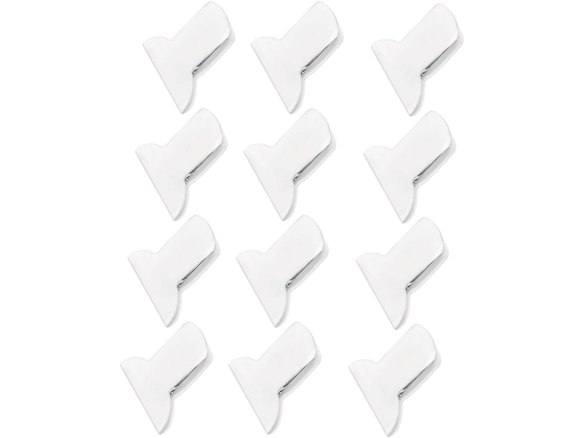 Conjunto Garneck com 12 prendedores de edredom antiderrapantes, confortáveis e duráveis para fixar colchas.