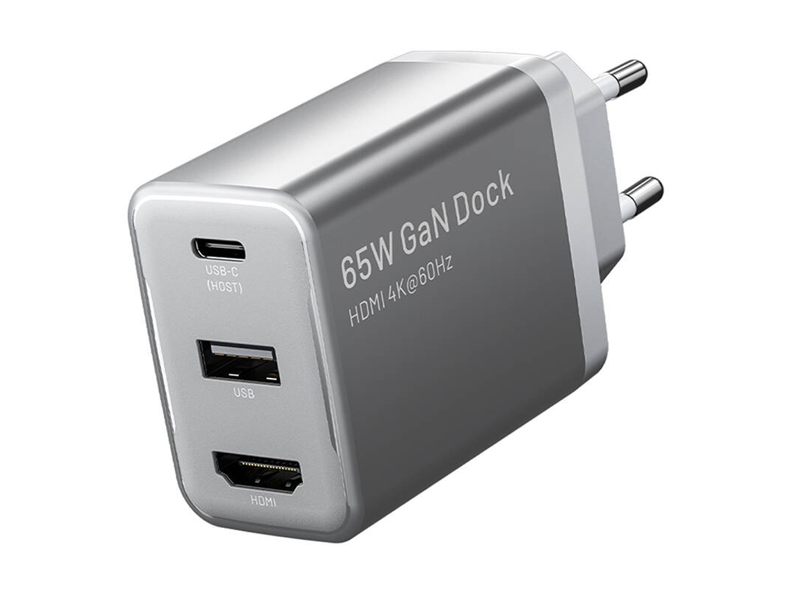 Carregador Usb Ca Vention Fjah0-eu Para Iphones Android 4k 60hz