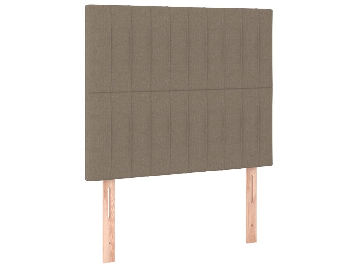 Headboard, Headboards Vidaxl Cinzento-acastanhado Tecido (90 Cm)