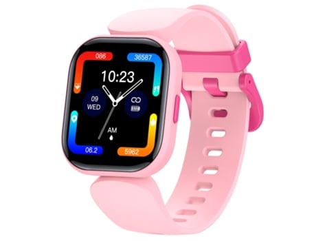 Smartwatch ANNIEBO Kids 1,4 Ip68 À Prova de Água com 19 Modos Desportivos Rosa