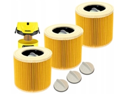 Filtro Reforçado 3x Karcher Mv2 Mv3 Wd2 Wd3 Se4001 Wd2 Plus Kwd V17 V15vayotoy