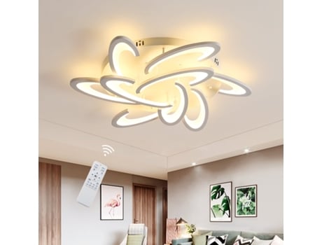 Placa de Teto Led Candeeiro GOECO de Teto Ajustável de 81 W 7290 Lúmens