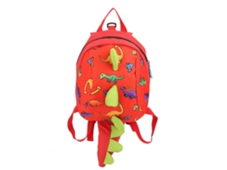 Mochila Infantil De Dinossauro Com Design De Zoológico E Personagens Animados Para Crianças Pré-escolares