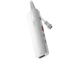 Adaptador Hub LINQ - LQ49051 (5 em 1 - Usb-C - Branco)