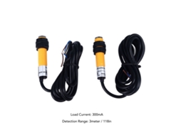 2 Unidade De Interruptor Fotoelétrico M12 Pnp Cc Aberto Normal Com Indicador Led, Sensor De Proximidade De Indução Rápida