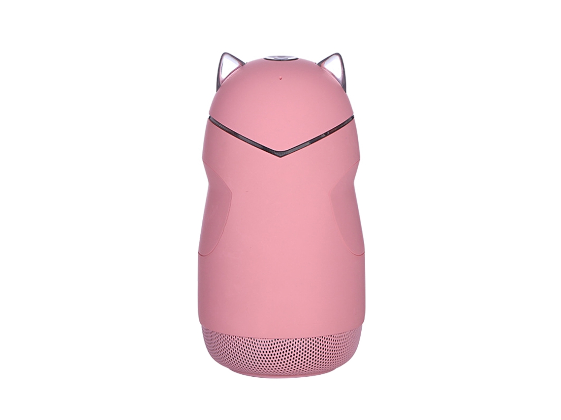 Caixa de Som Bluetooth LAXISCREED Mini Portátil com Luzes Coloridas