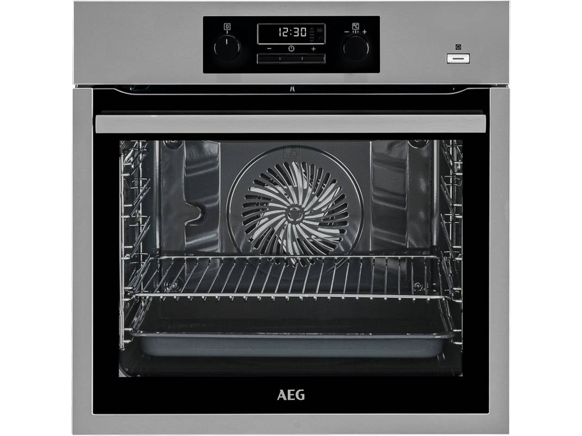 Forno a Vapor AEG PlusSteam BPS351120M (Outlet Grade B - 71 L - 56 cm - Pirolítico - Inox)