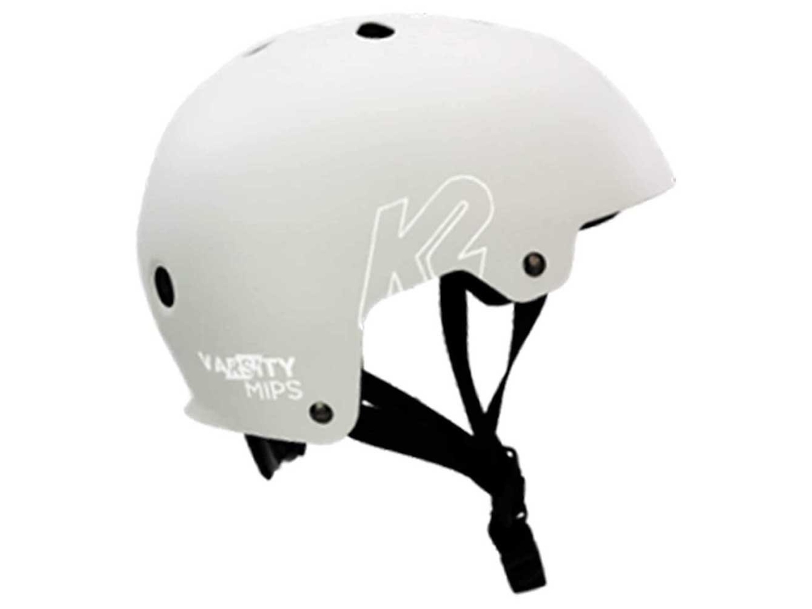 Capacete Varsity Mips Branco Mk2 Skate